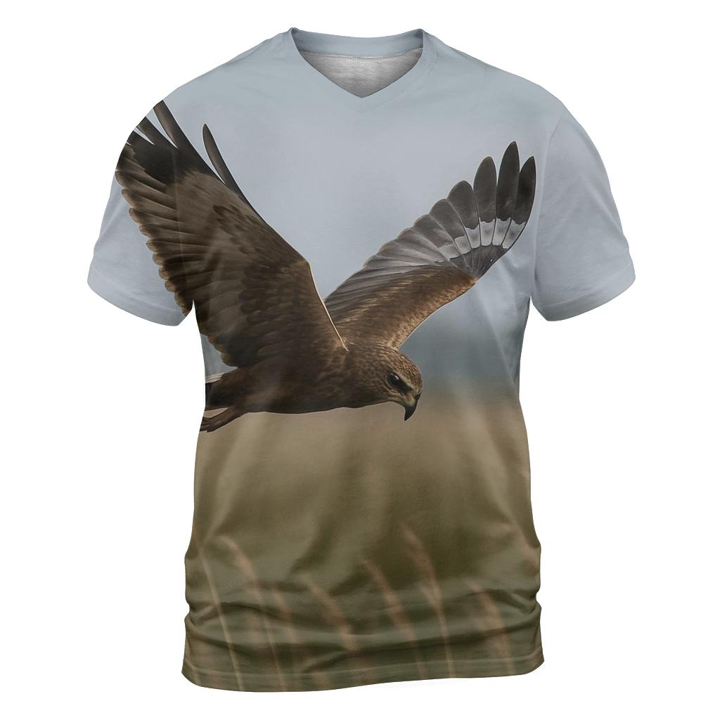 Reedbed Hunt Marsh Harrier personalized full print shirts