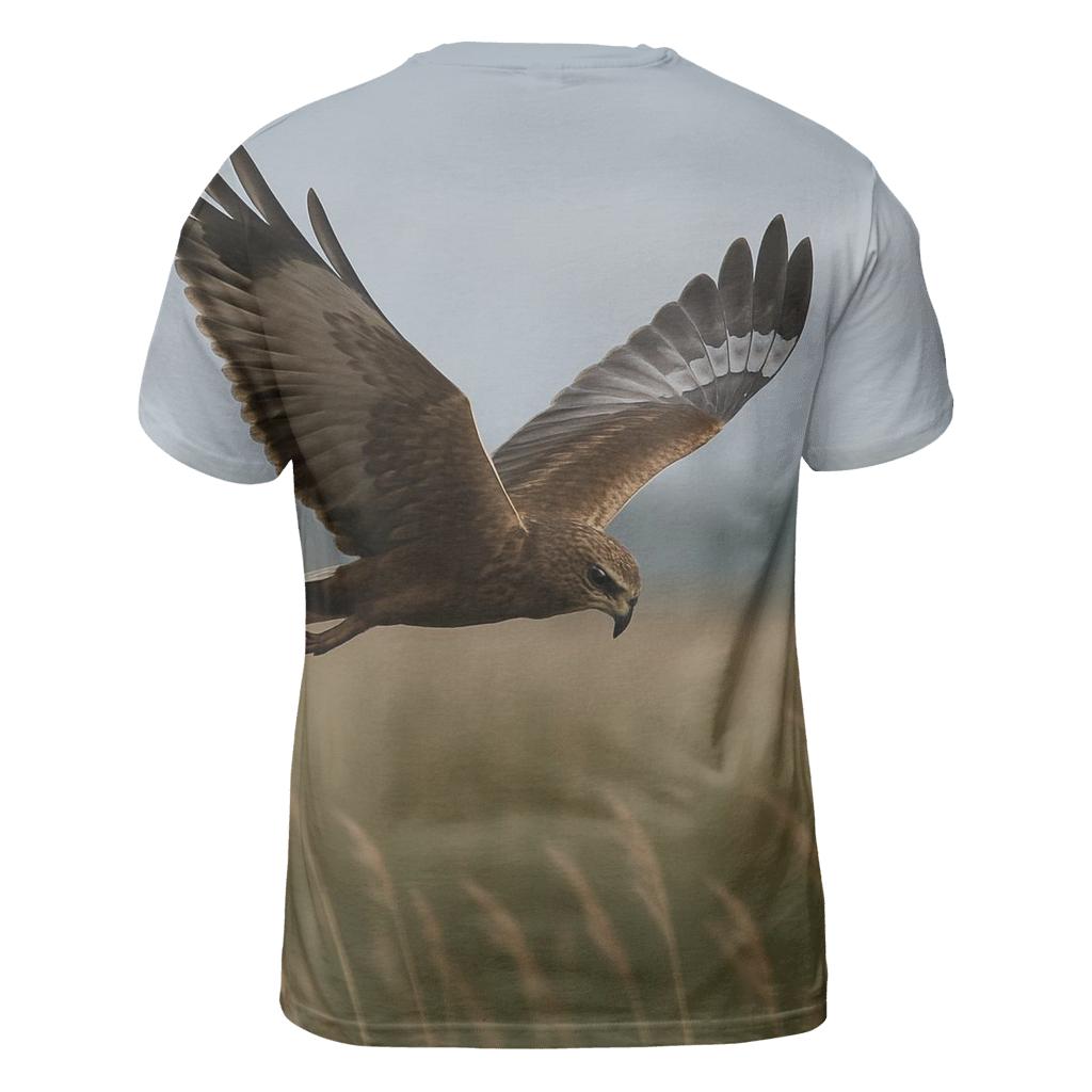 Reedbed Hunt Marsh Harrier personalized full print shirts