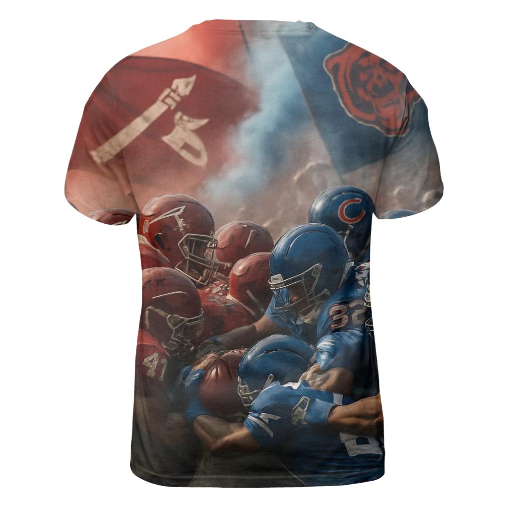 Halftime Siege Of The Endzone statement graphic shirts