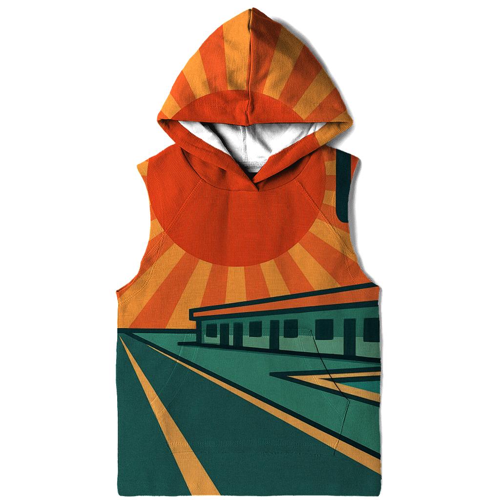 Sunburst Motel Highway lightweight hoodies