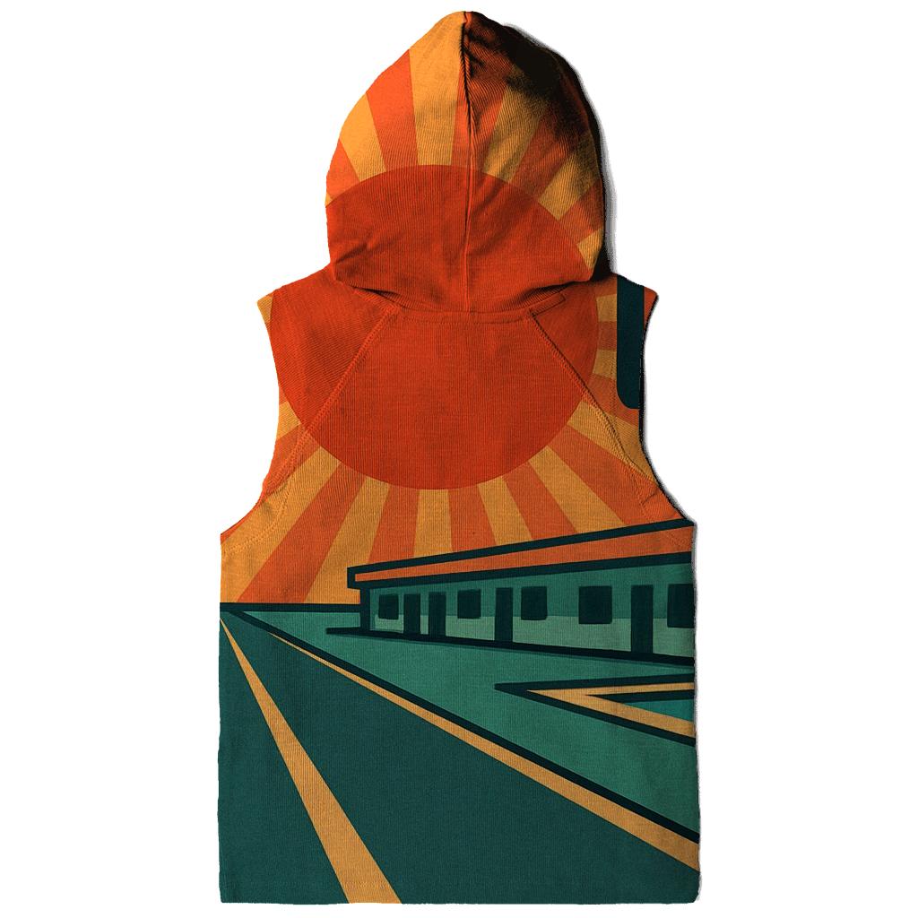 Sunburst Motel Highway lightweight hoodies