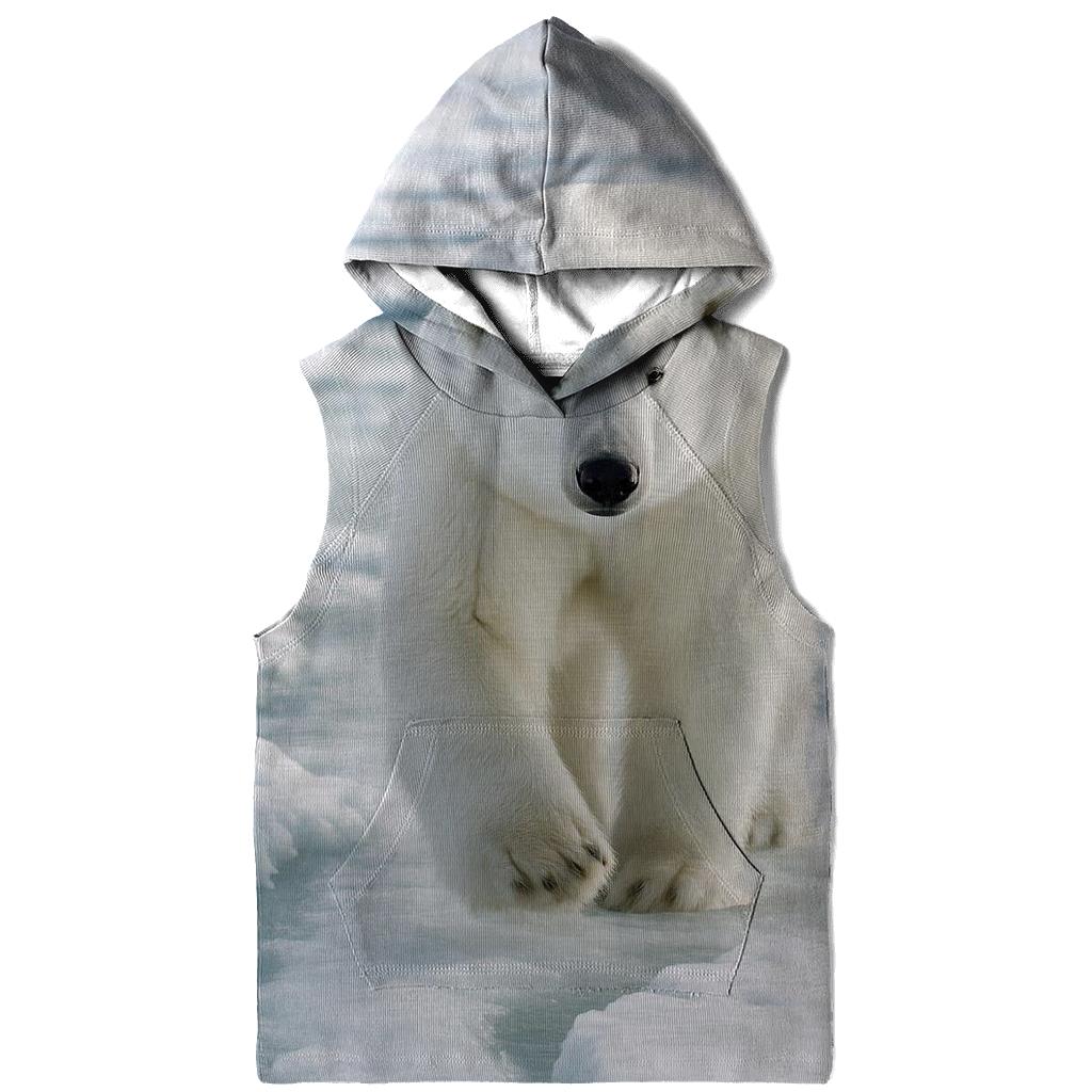 Ice Floe Polar Bear Patrol graphic hoodies
