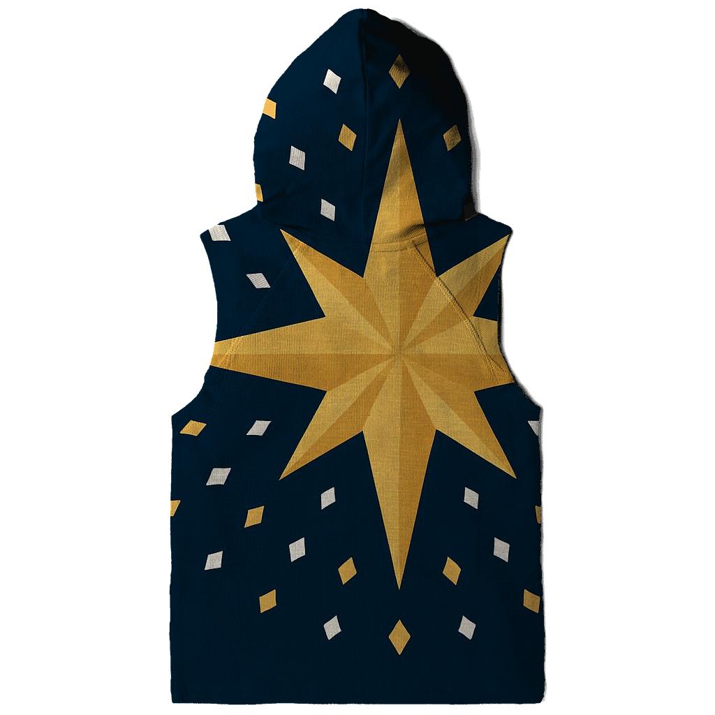 Geometric Nativity Starburst premium hoodies