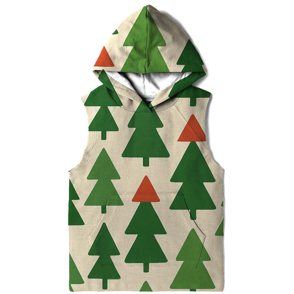 Pine Forest Triangle Mosaic premium hoodies