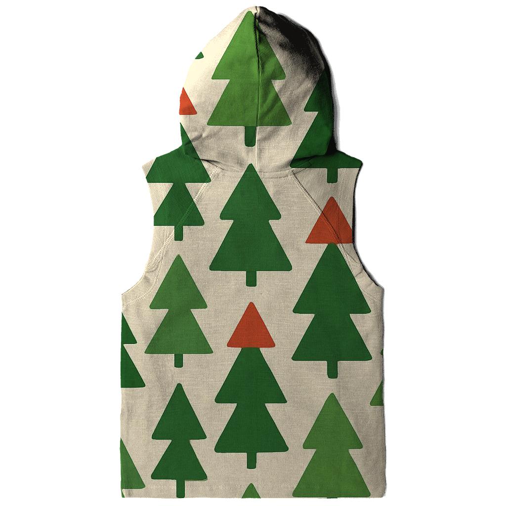 Pine Forest Triangle Mosaic premium hoodies
