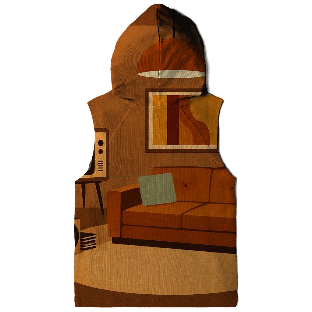 Seventies Living Room Chill premium hoodies