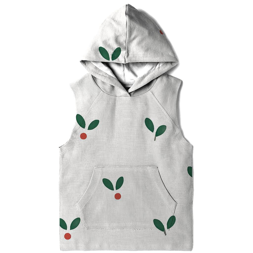 Minimal Mistletoe Confetti custom hoodies