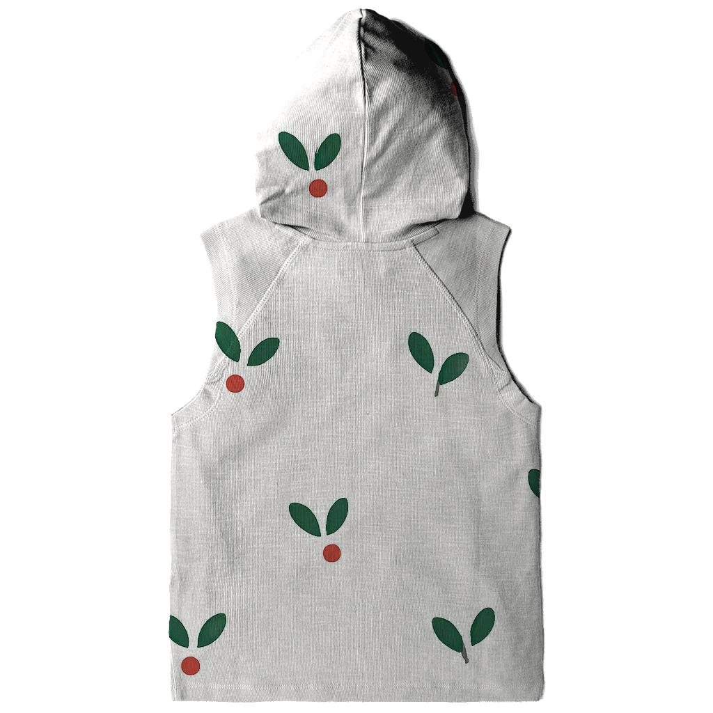 Minimal Mistletoe Confetti custom hoodies
