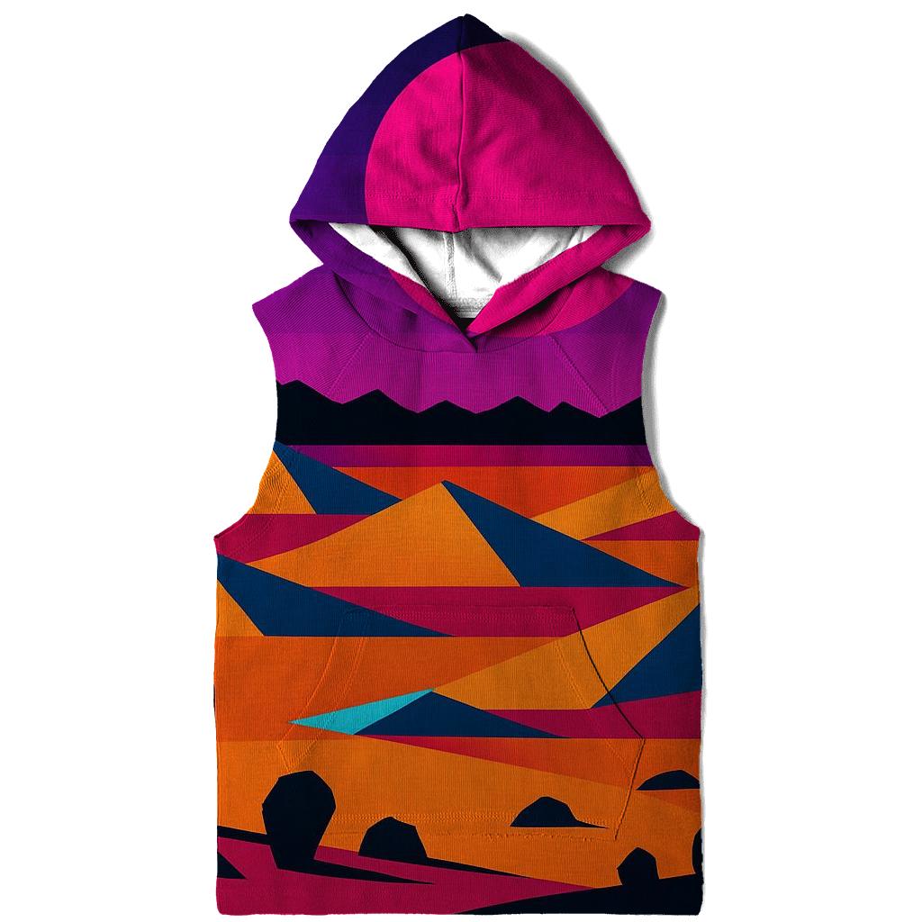 Synth Desert Mirage premium hoodies