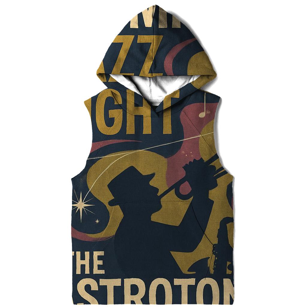 Aged Cosmic Jazz Club Poster designer hoodies