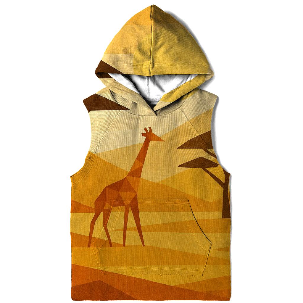 Geometric Safari Mirage heavyweight hoodies