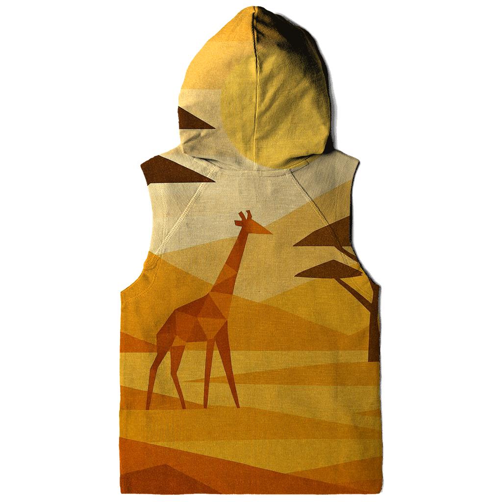 Geometric Safari Mirage heavyweight hoodies