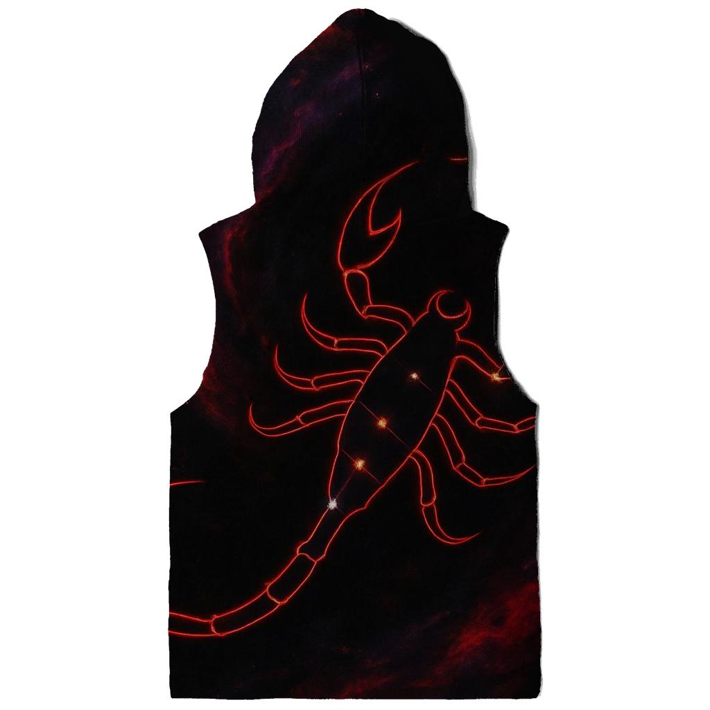 Scorpio Nebula Serpent Tail heavyweight hoodies