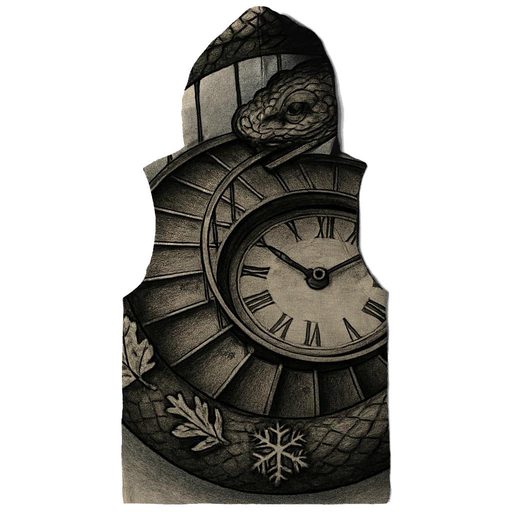 Time Spiral Ouroboros Staircase hoodies fashion