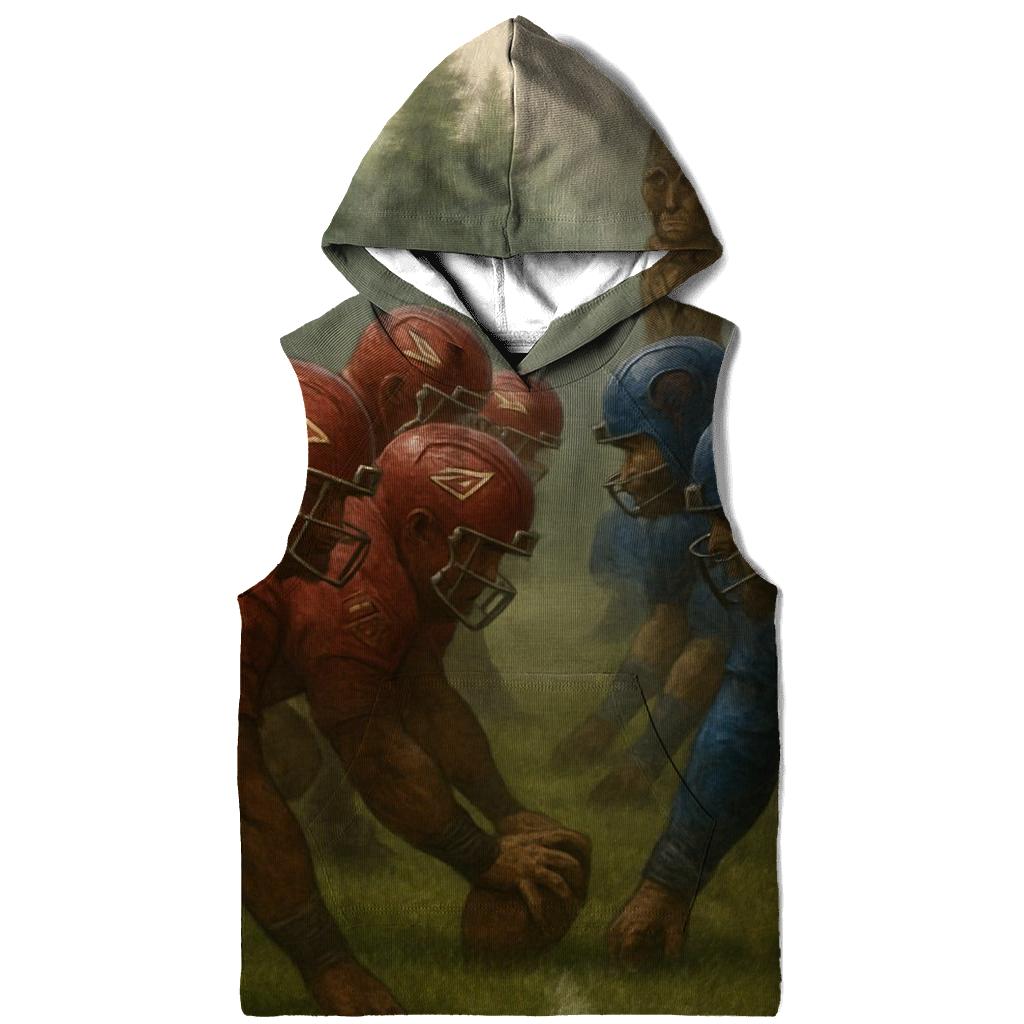 Forest Edge Battlefield Game embroidered hoodies