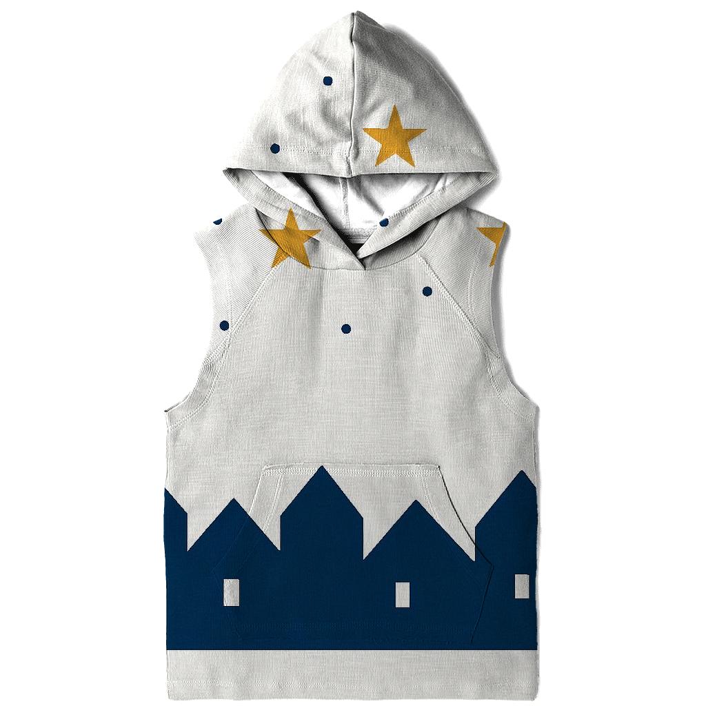 Silent Night Village Silhouette designer hoodies