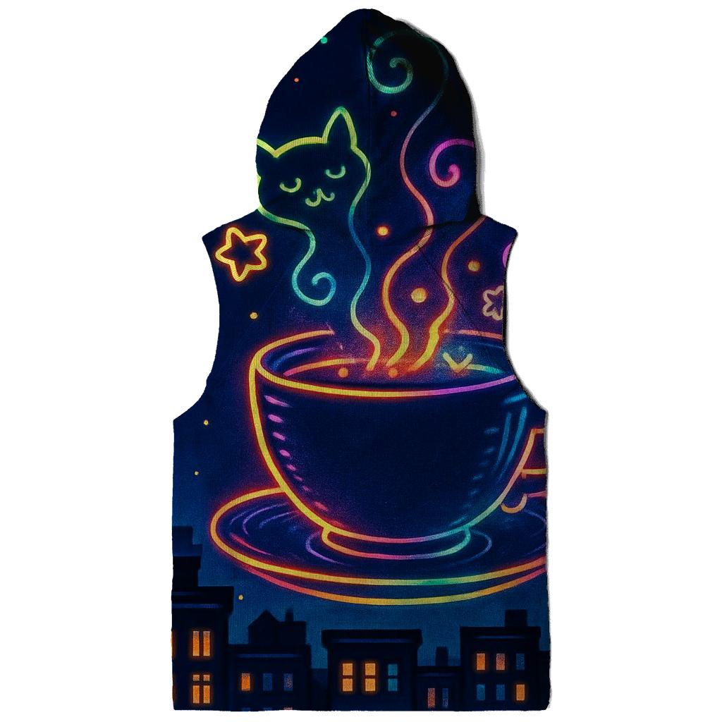 Neon Tea Time Meteor Shower hoodie trends