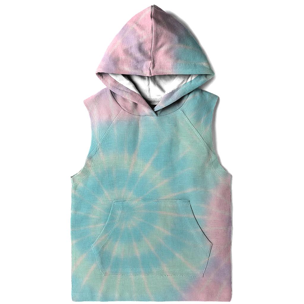 Pastel Galaxy Spiral Cluster designer hoodies