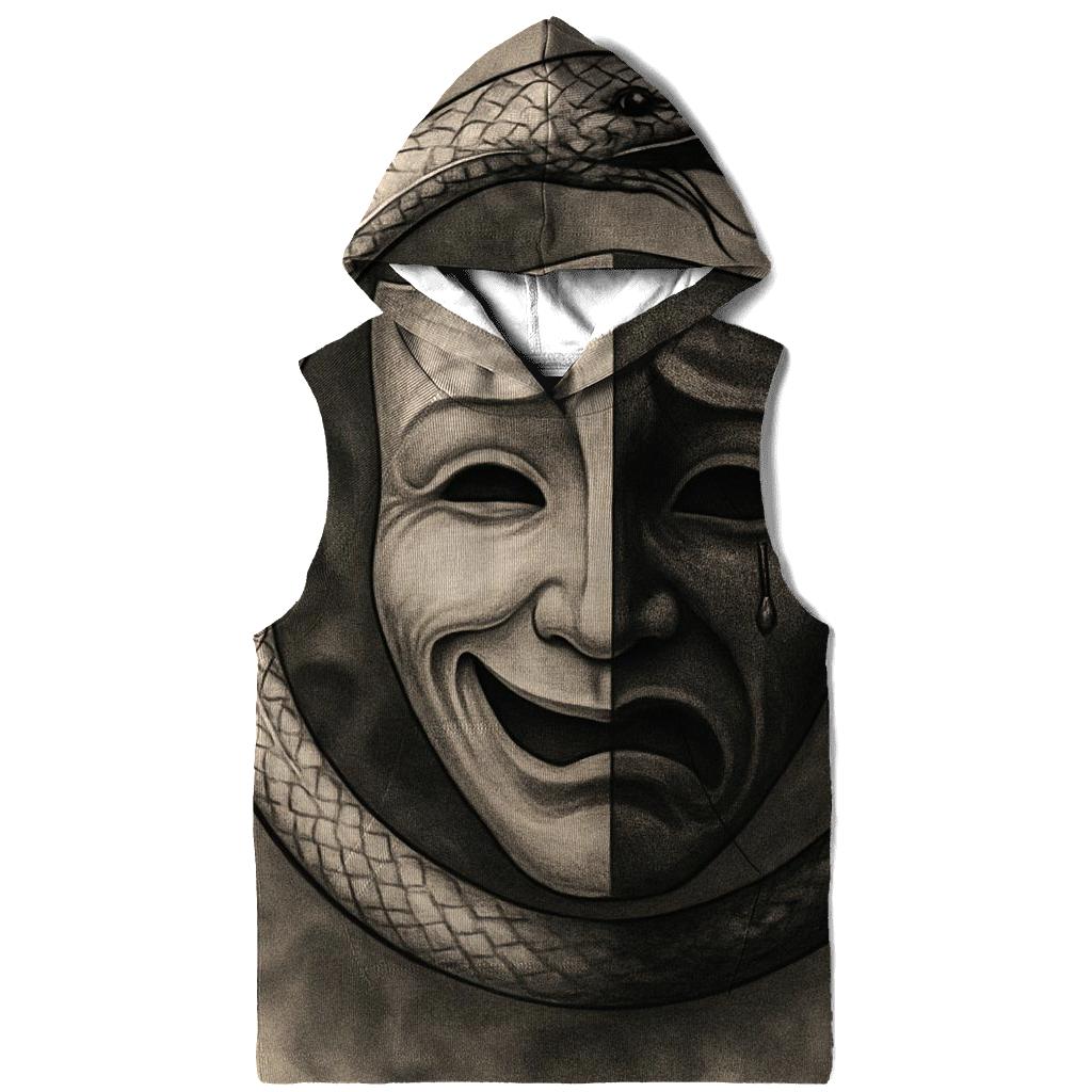 Mask Of Duality Ouroboros lightweight hoodies