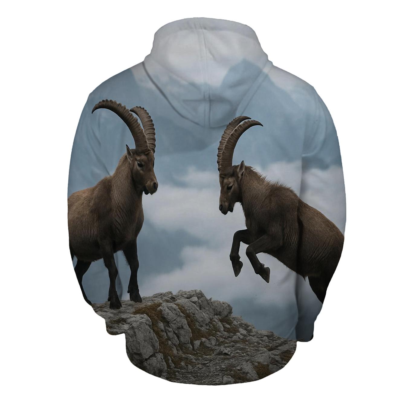 Mist Ridge Ibex Standoff graphic hoodies