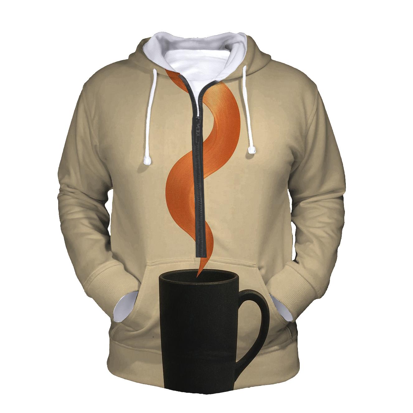 Copper Steam Ribbon heavyweight hoodies