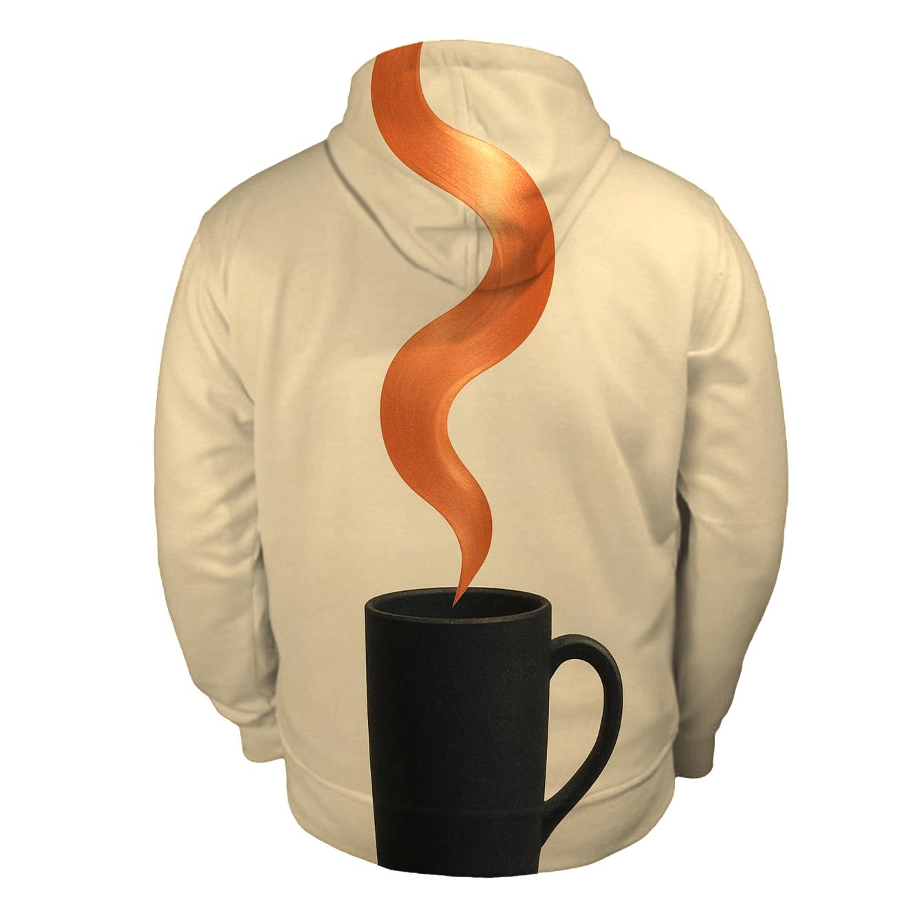Copper Steam Ribbon heavyweight hoodies