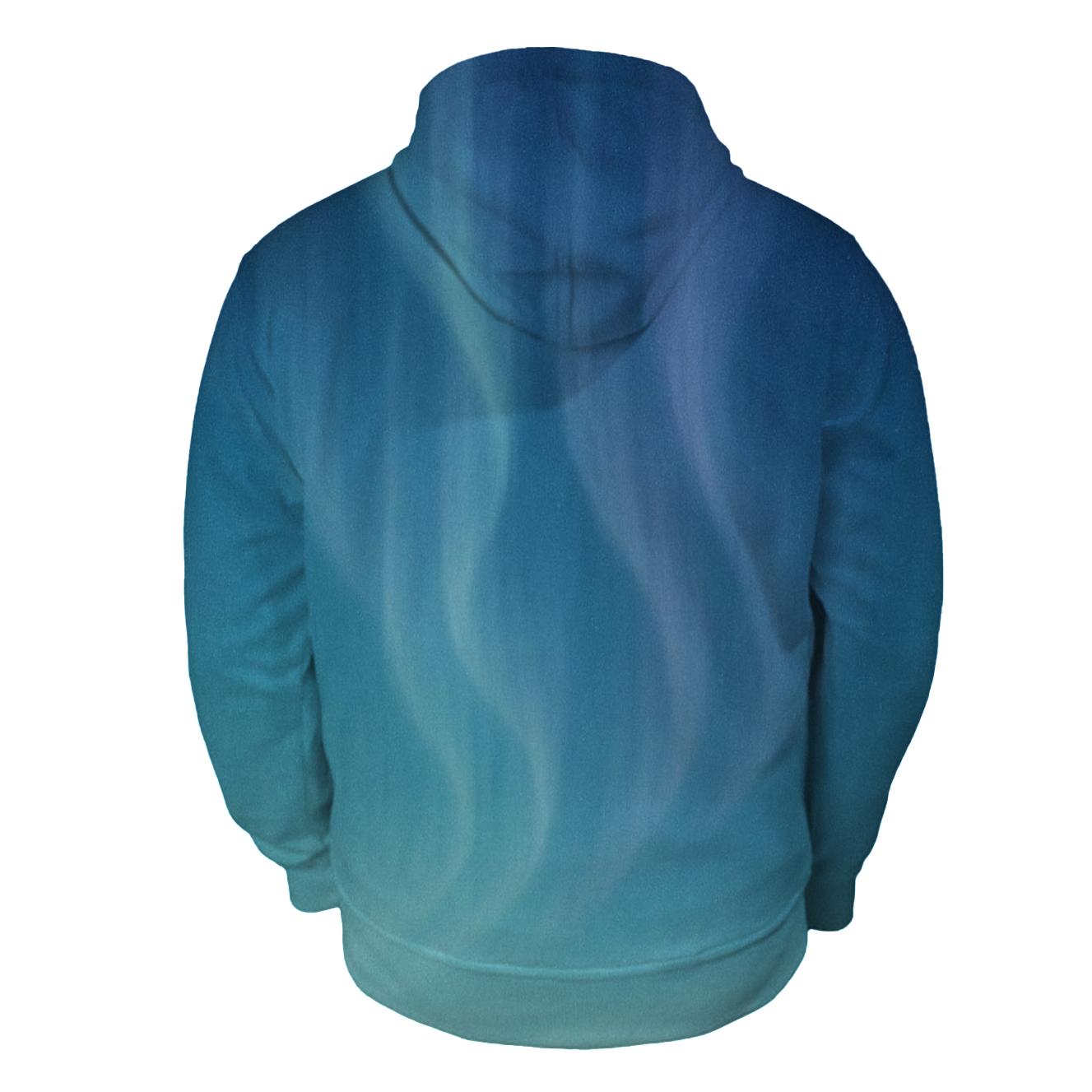 Glacial Aurora Veil hoodies fashion