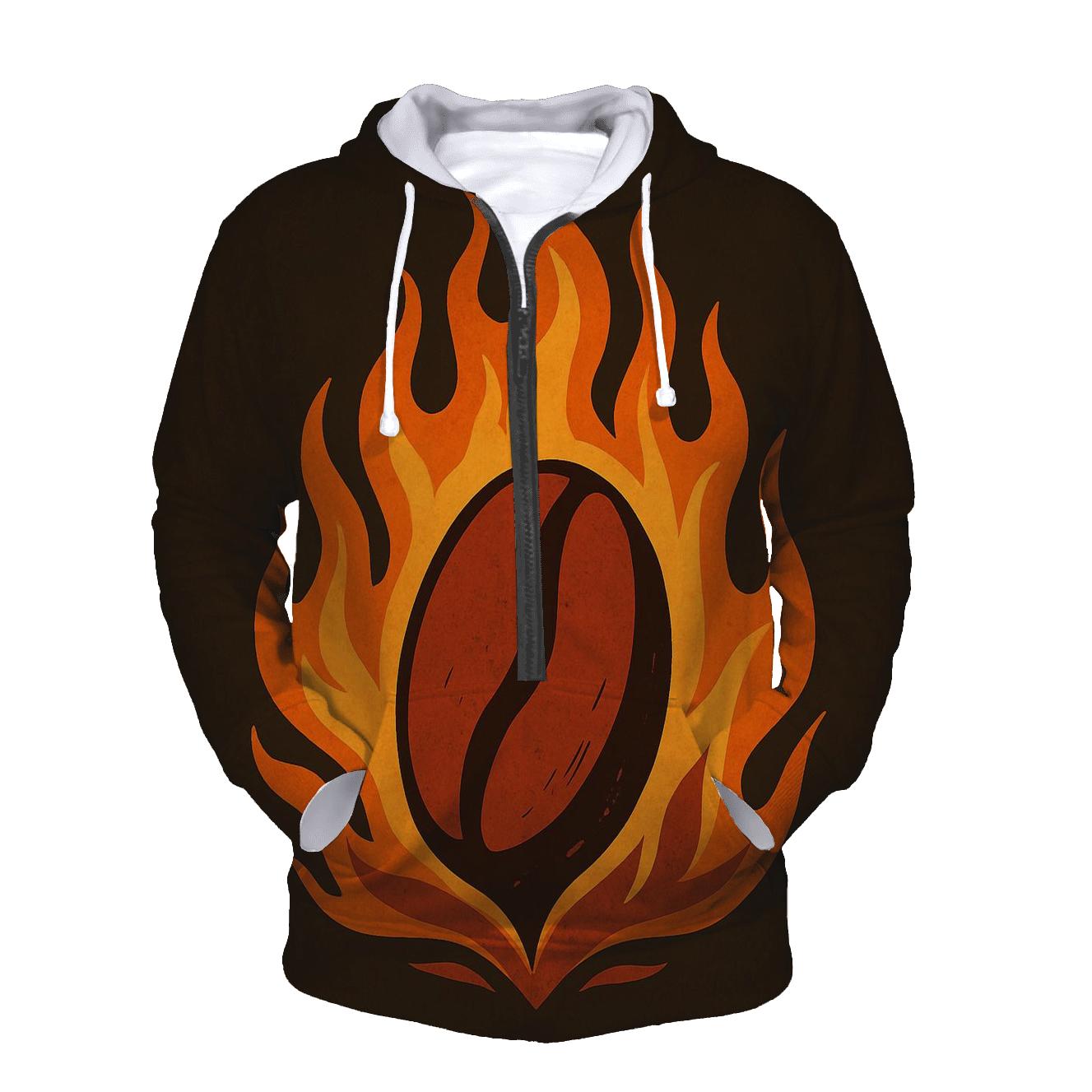 Roasters Ember Crest embroidered hoodies