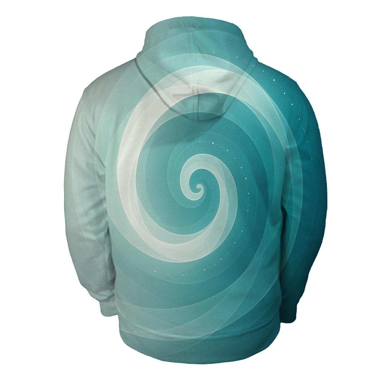 Infinite Breath Spiral hoodies fashion