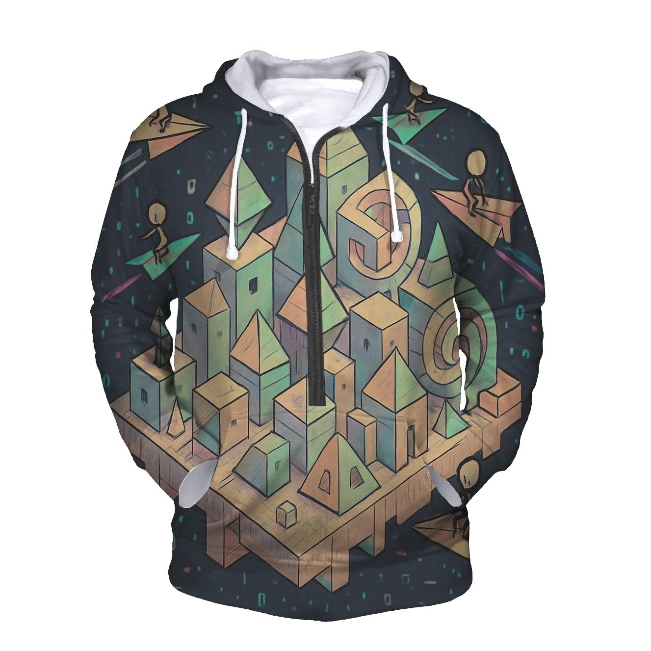 Quantum Cardboard City hoodie trends