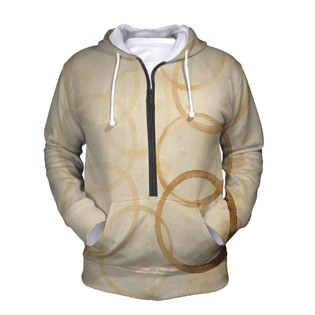 Drifted Coffee Rings heavyweight hoodies