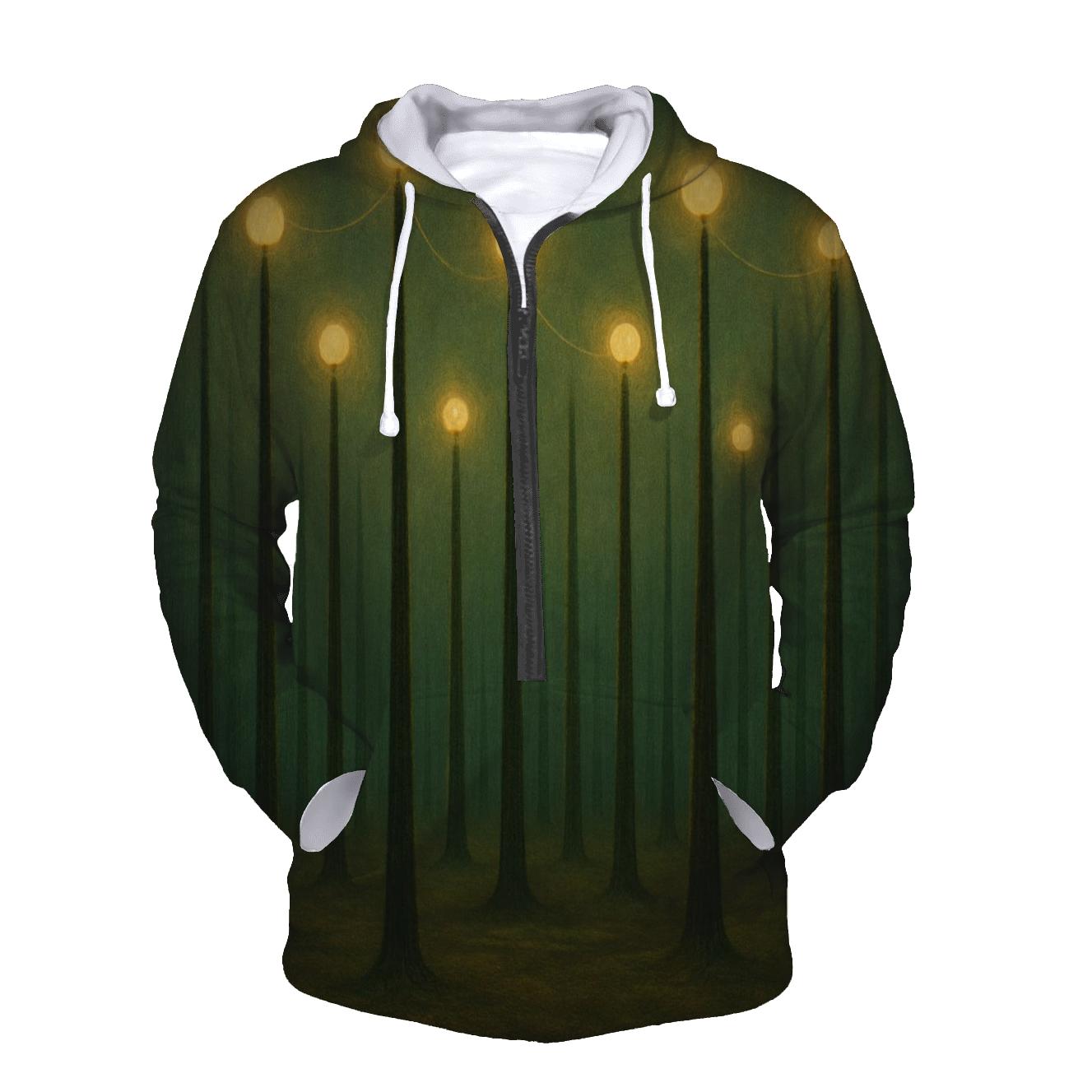 Forest Of Living Prayers embroidered hoodies