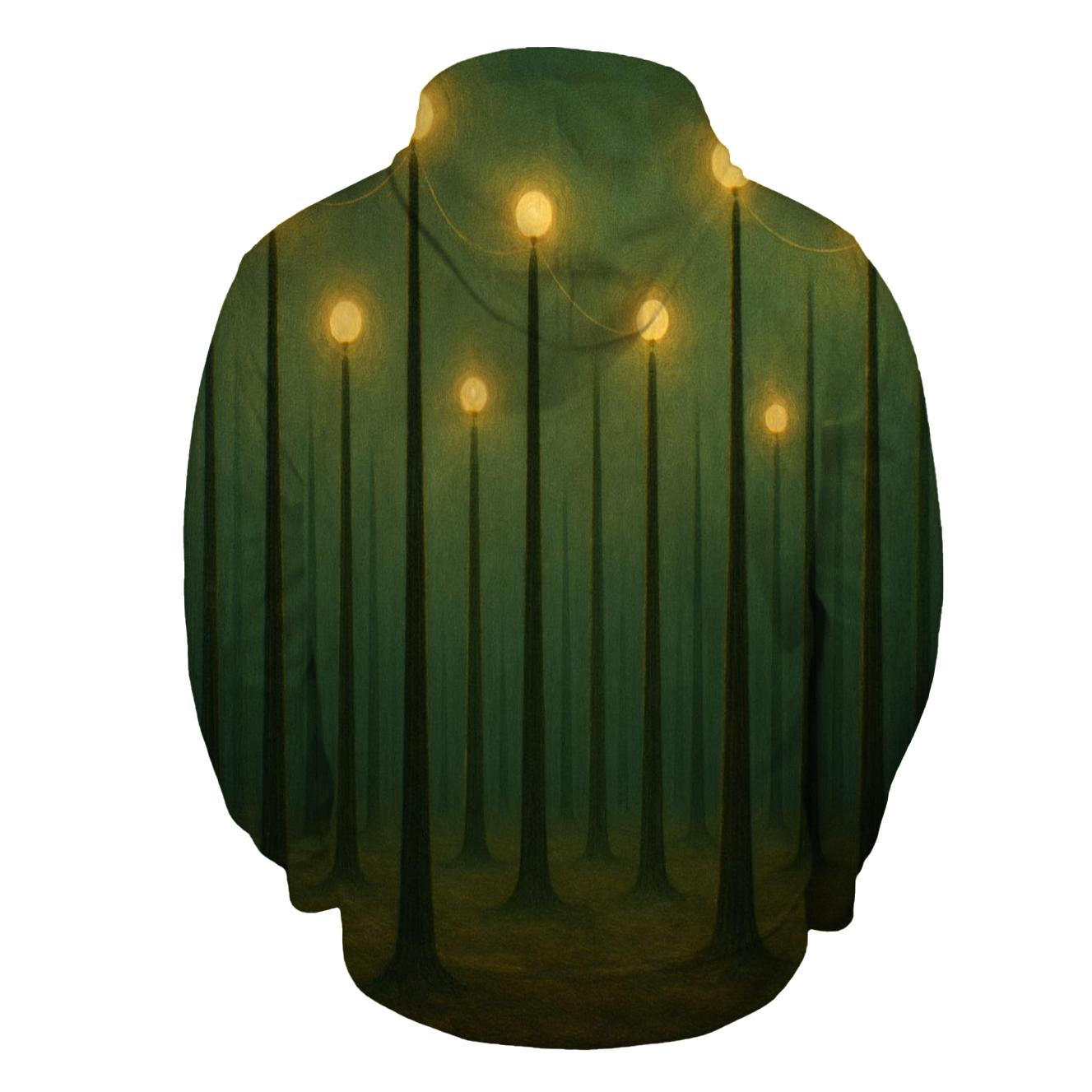 Forest Of Living Prayers embroidered hoodies
