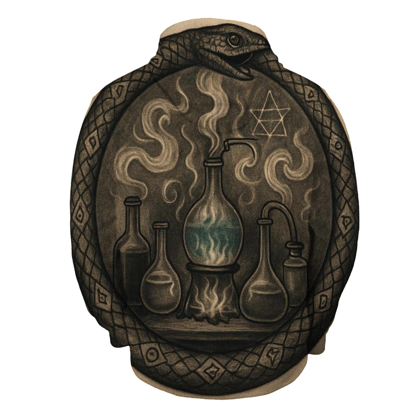 Alchemical Lab Ouroboros lightweight hoodies