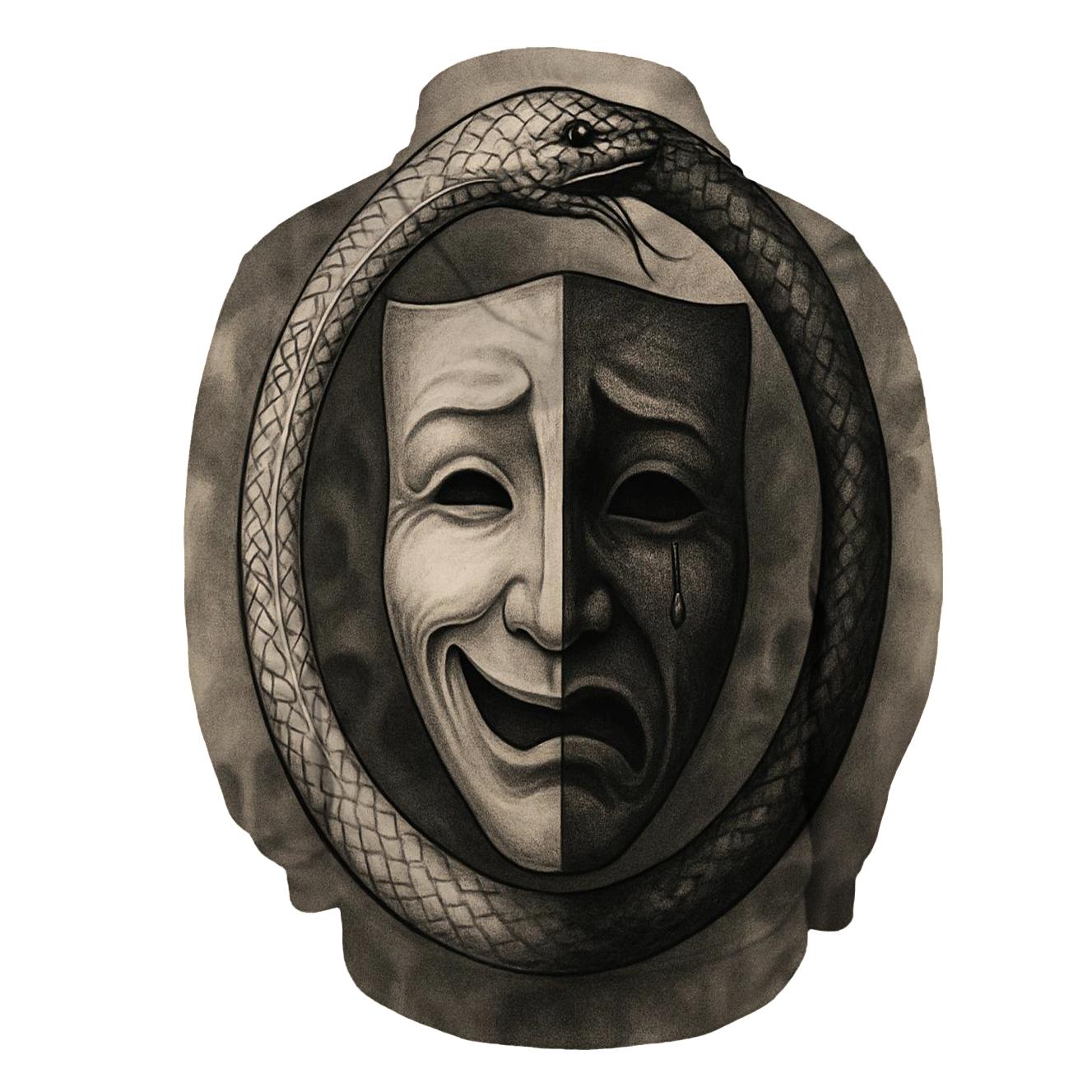 Mask Of Duality Ouroboros hoodie trends