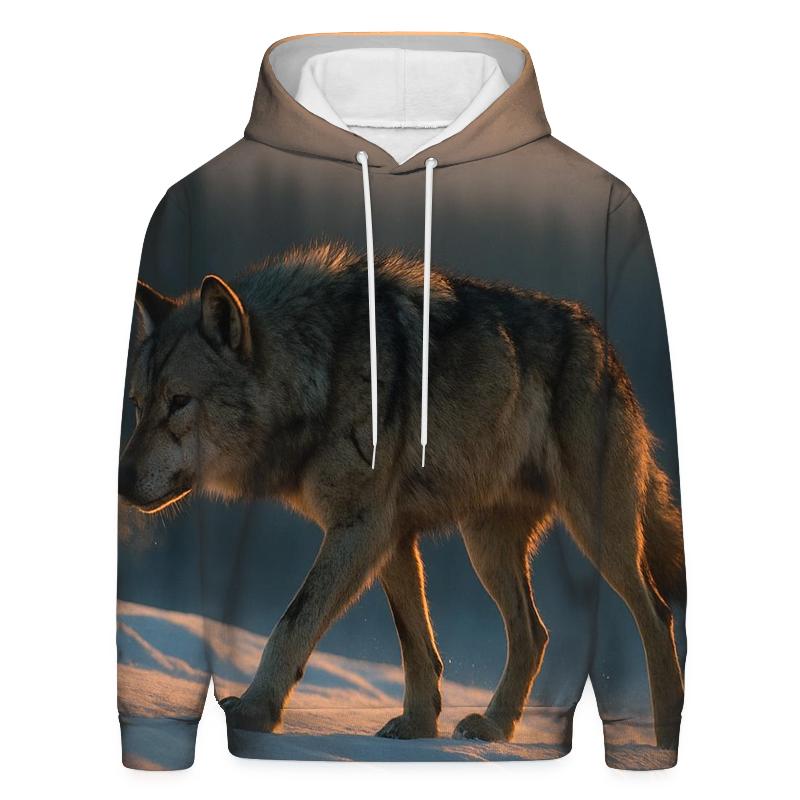 Alpha Wolf On Winter Ridge Patrol hoodie trends