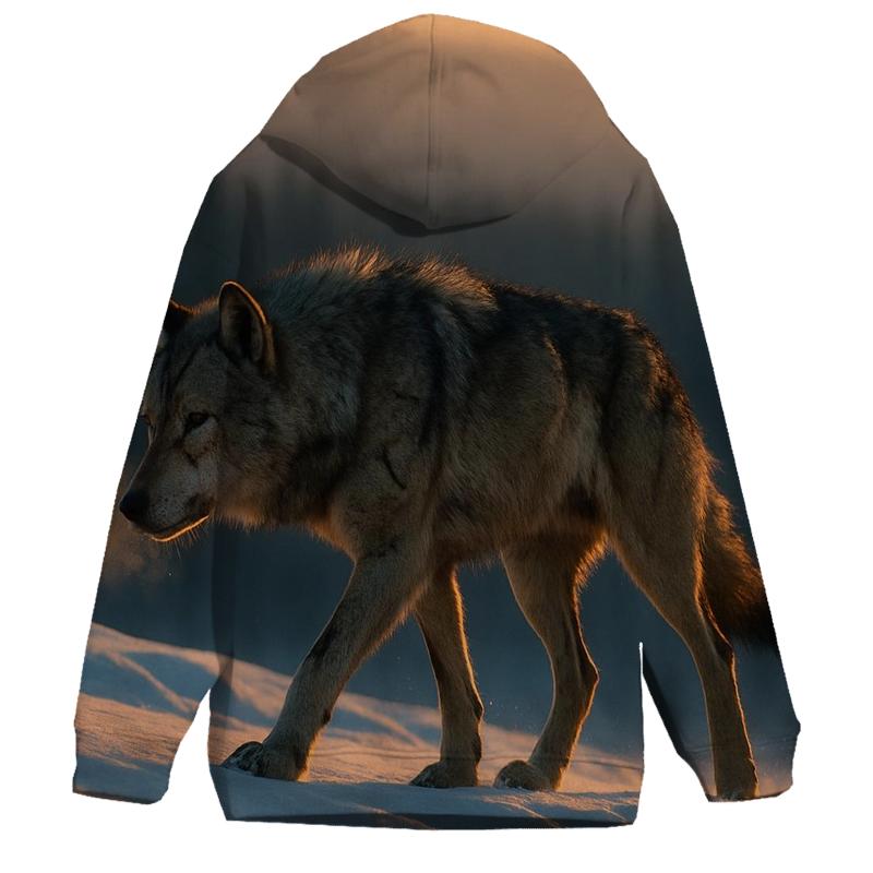 Alpha Wolf On Winter Ridge Patrol hoodie trends