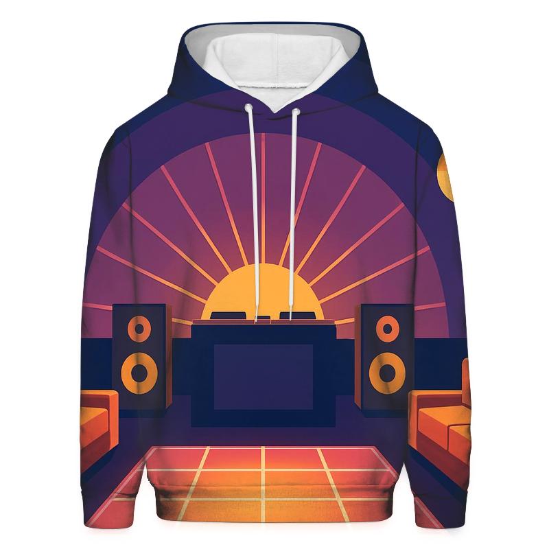 Disco Lounge Horizon pullover hoodies