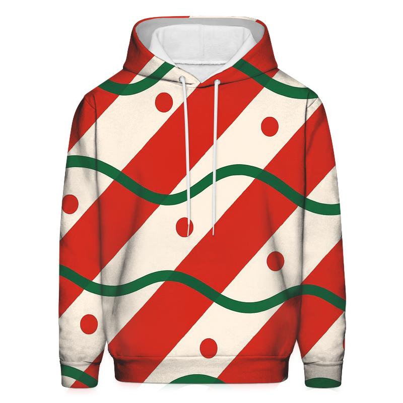 Candy Cane Wave Rhythm heavyweight hoodies