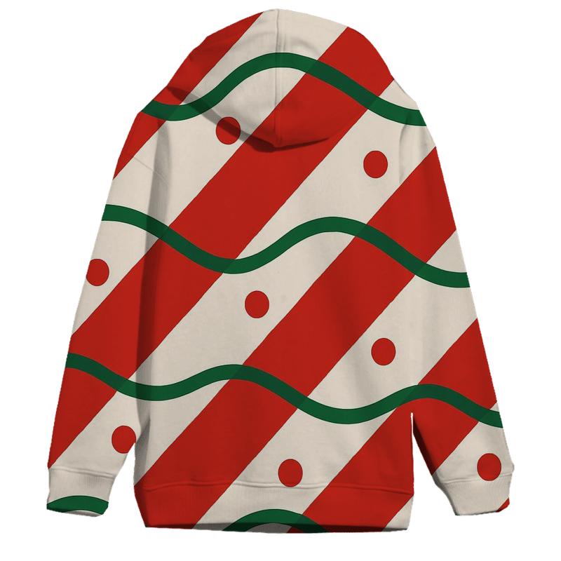 Candy Cane Wave Rhythm heavyweight hoodies