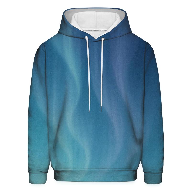 Glacial Aurora Veil pullover hoodies