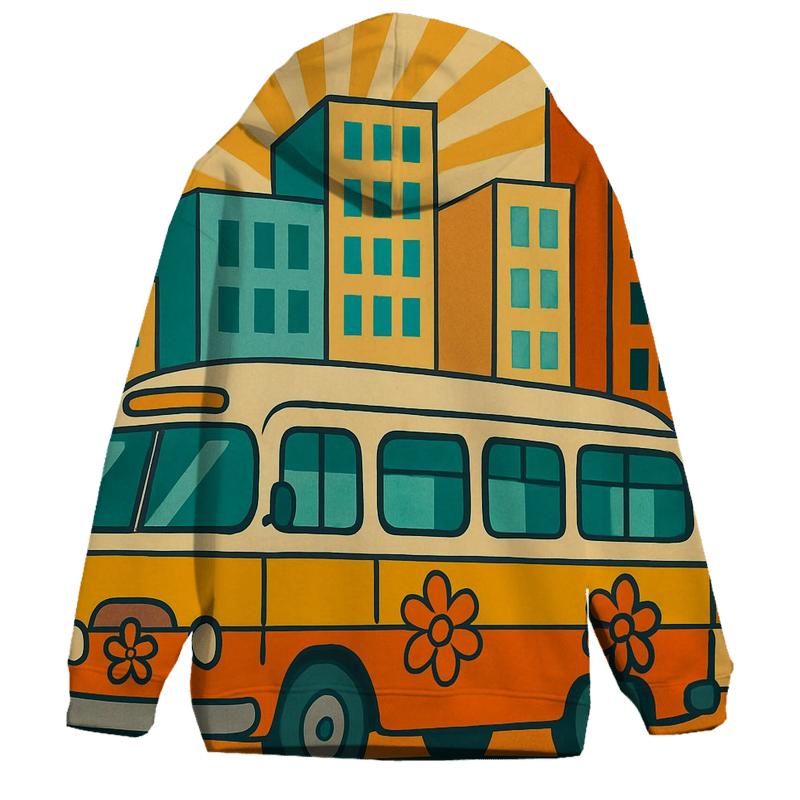 Groove Bus City Ride custom hoodies