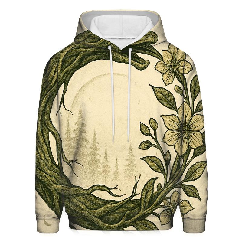 Forest Spirit Ouroboros hoodies fashion