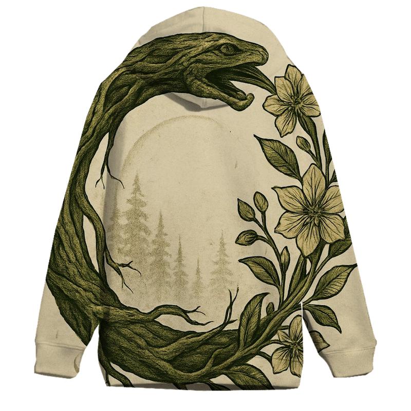 Forest Spirit Ouroboros hoodies fashion