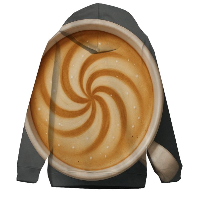 Latte Constellation Top lightweight hoodies