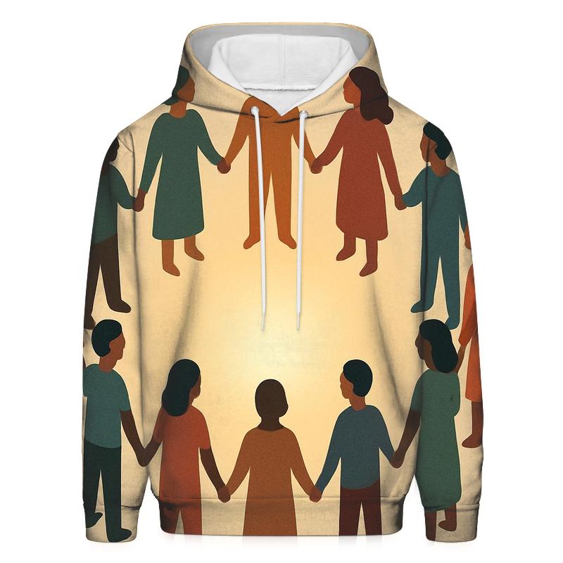 Circle Of Shared Light hoodie designs
