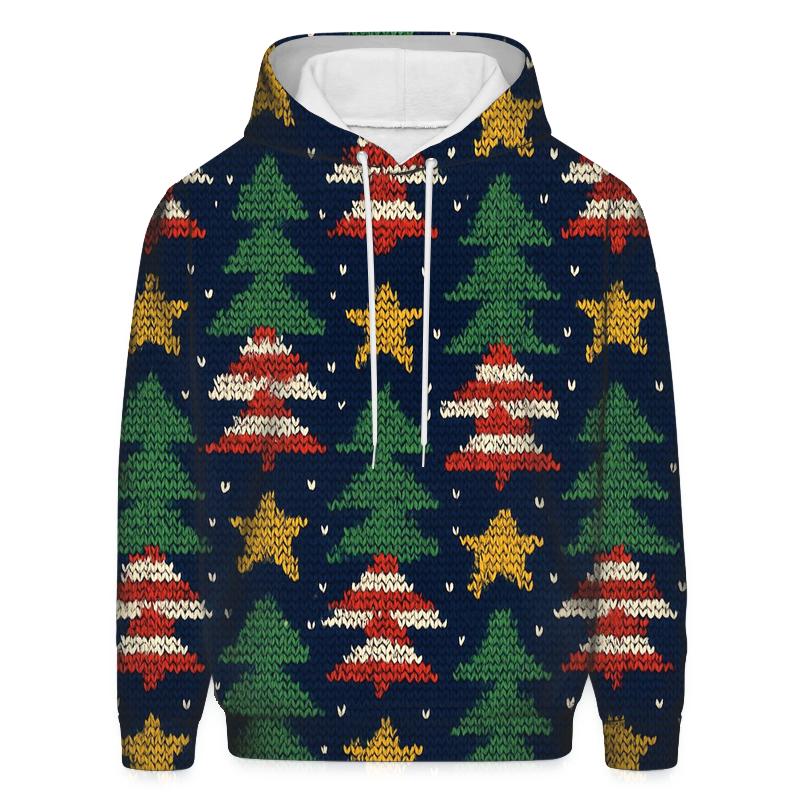 Peppermint Forest Star Ladder Design custom hoodies