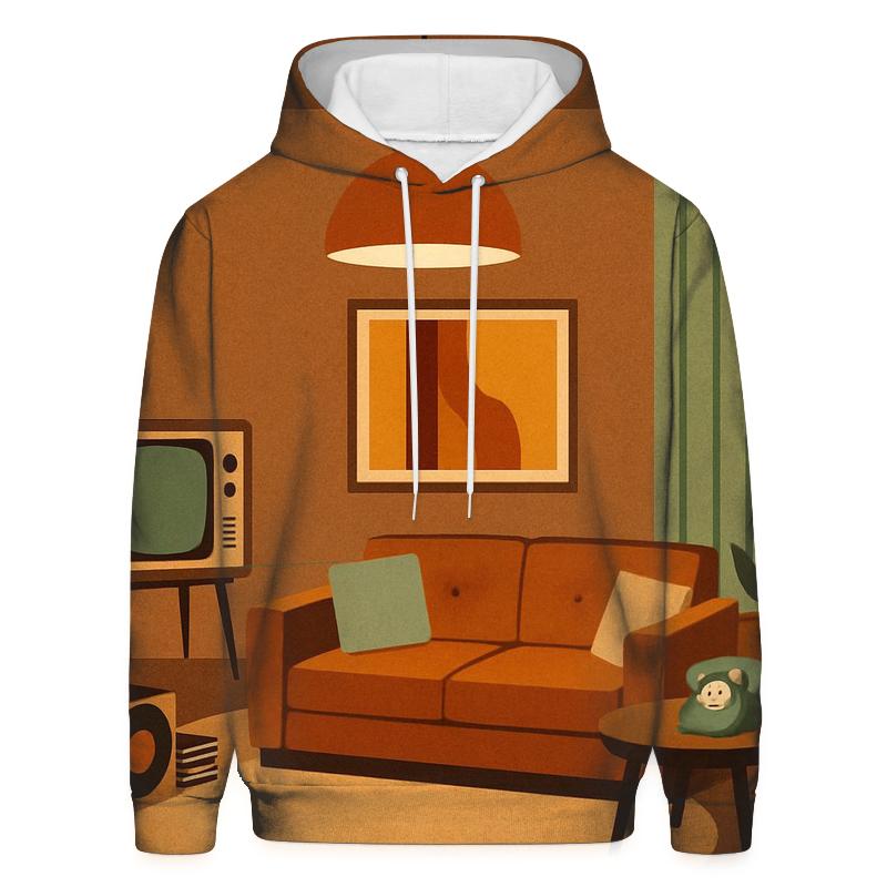 Seventies Living Room Chill hoodie trends