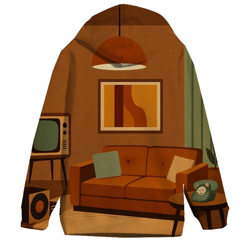 Seventies Living Room Chill hoodie trends