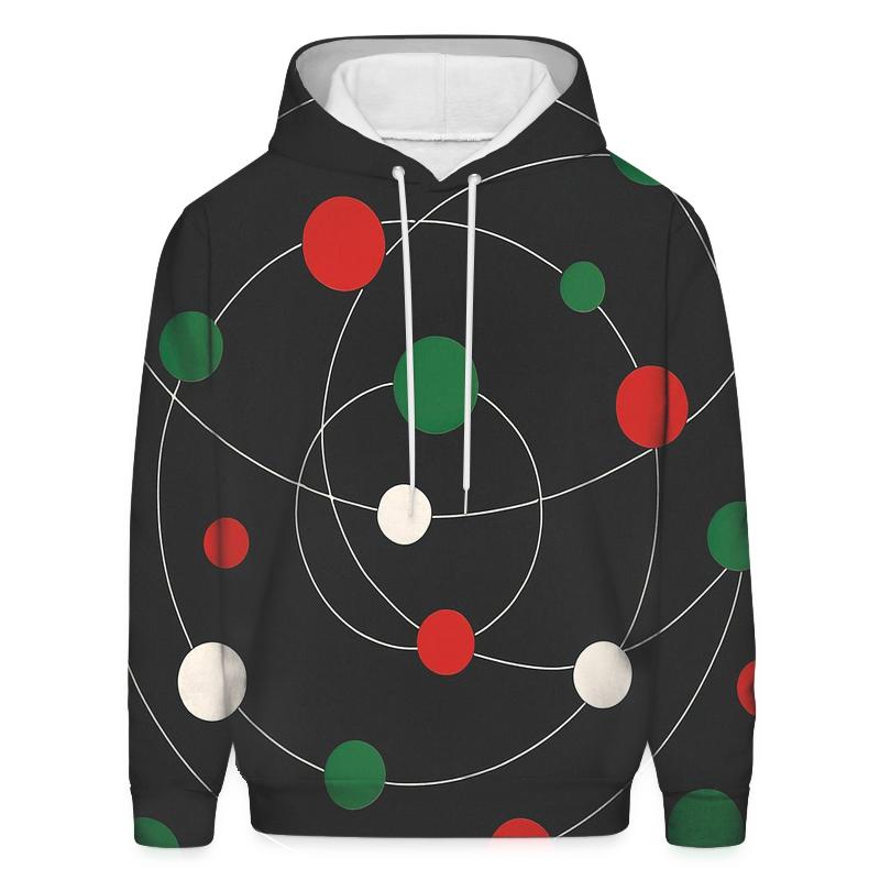 Bauble Orbit Constellation zip-up hoodies